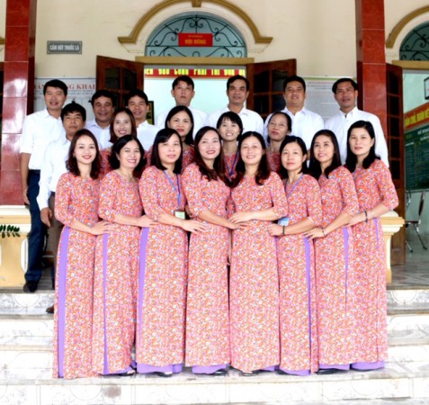 Hội nghị cán bộ công nhân viên chức năm học 2012-2013 trường THCS Diễn Mỹ